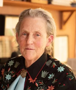 Image depicts a headshot of Dr. Temple Grandin.